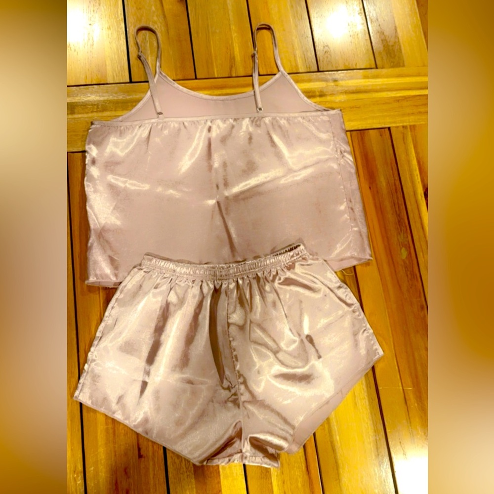 Pink Satin PJ’s - Picture 3 of 3